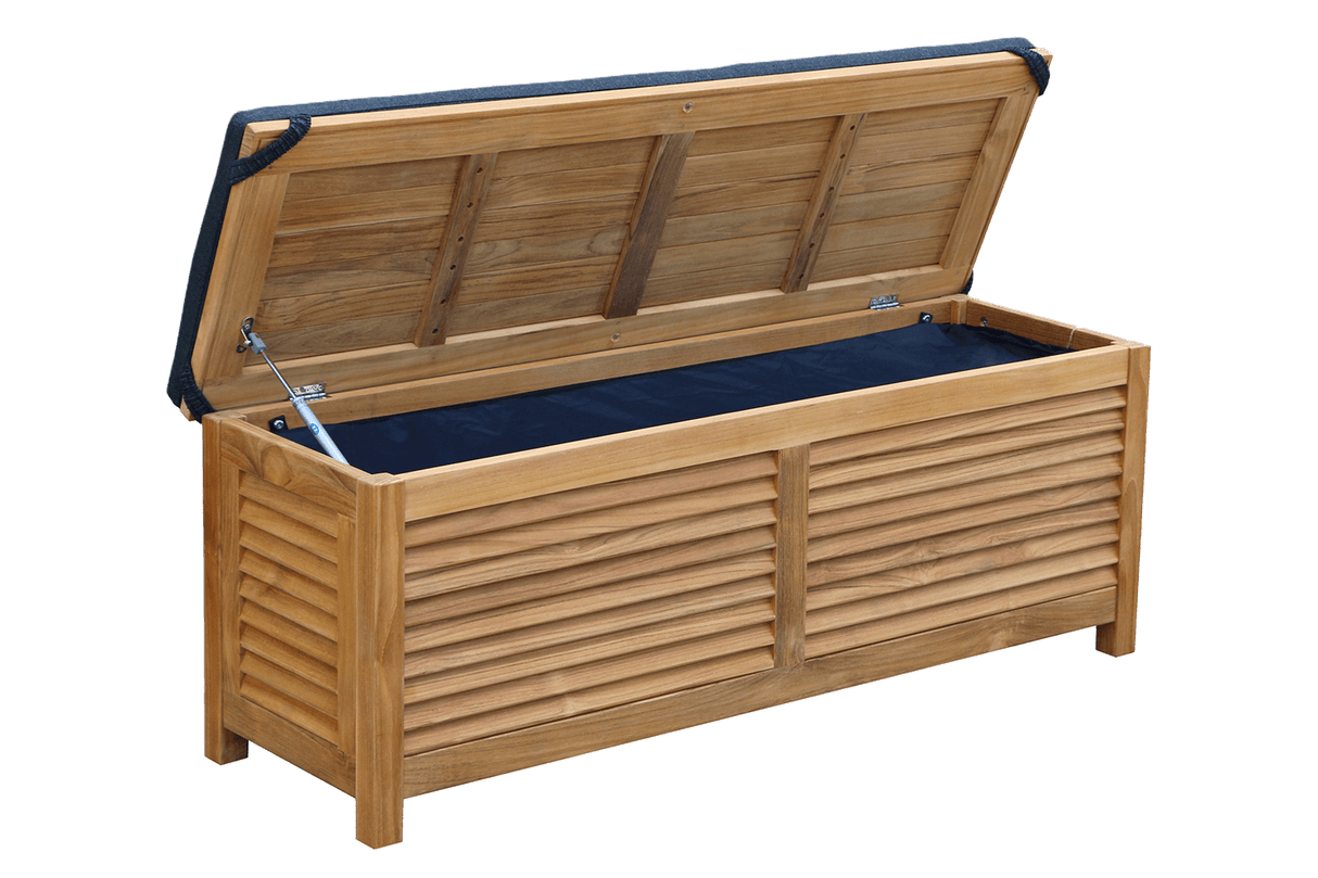 Agnes teak storage bench 100 cm