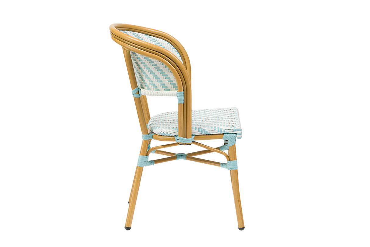 Delphine café chair in French weave
