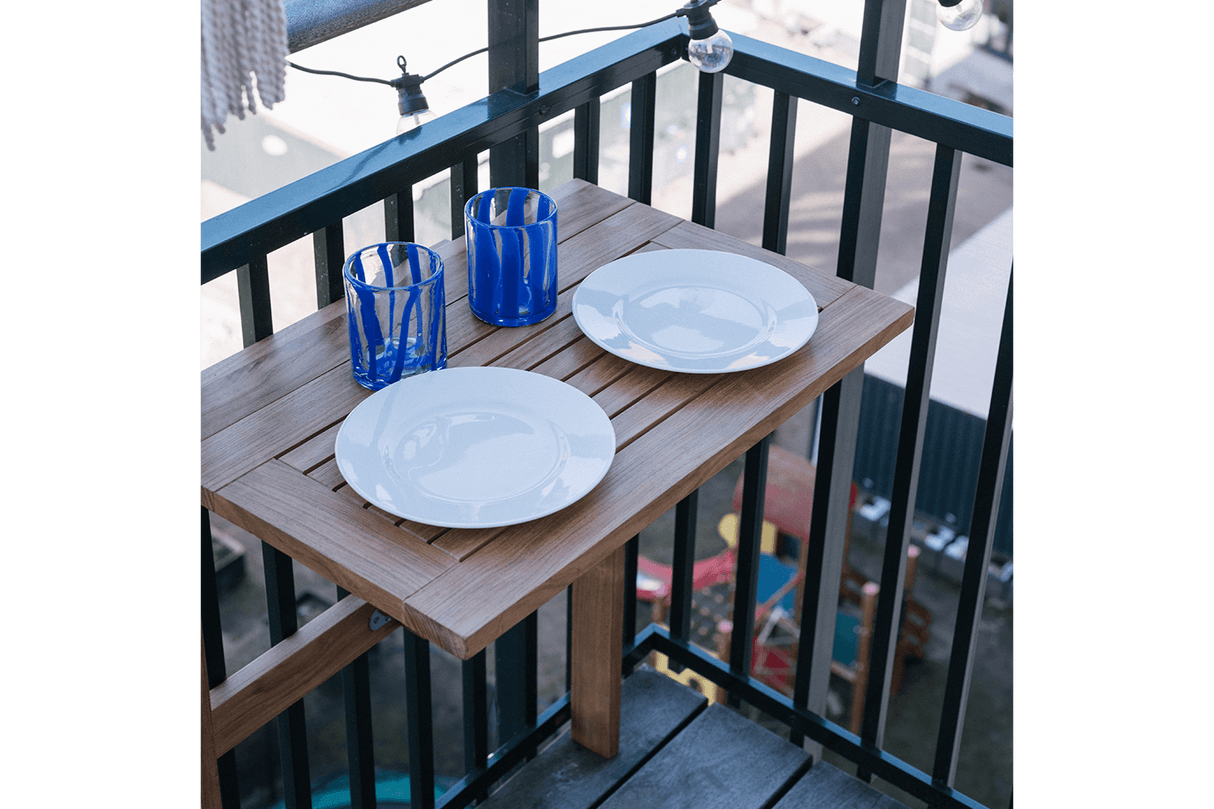 Evi teak folding table 40 x 60 cm