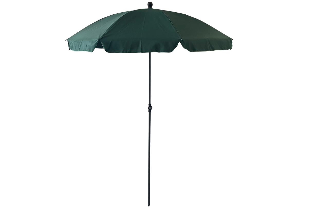 Jamila solid color parasol with tilt Ø180 cm