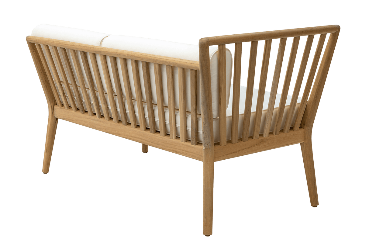 Sienna teak lounge sofa - left