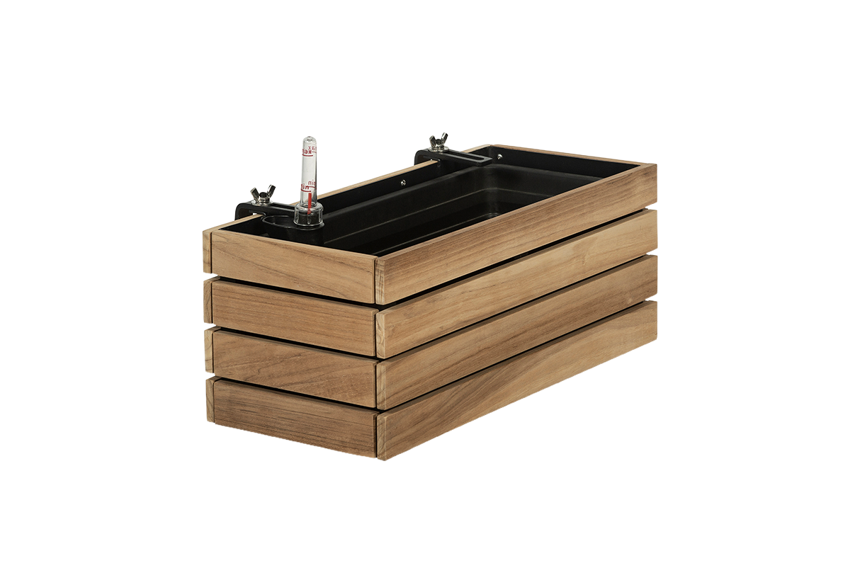 Maja teak balcony flower box 40 / 60 / 80 cm