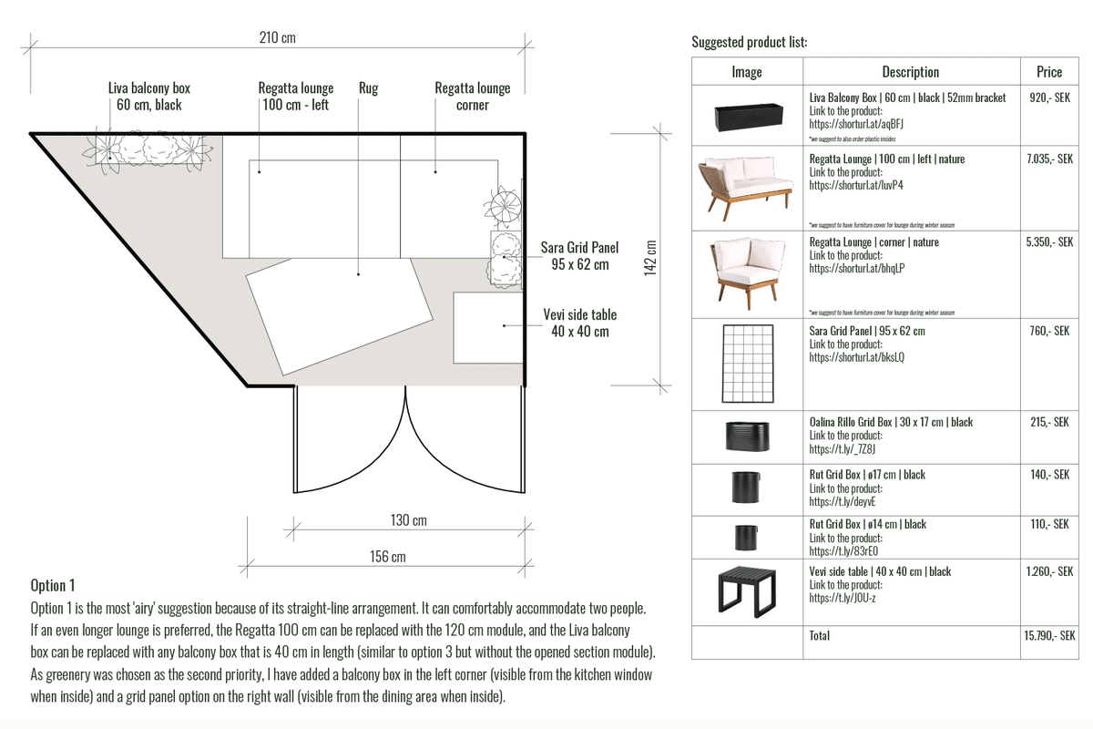 Balcony interior design – Balcony Living Cph