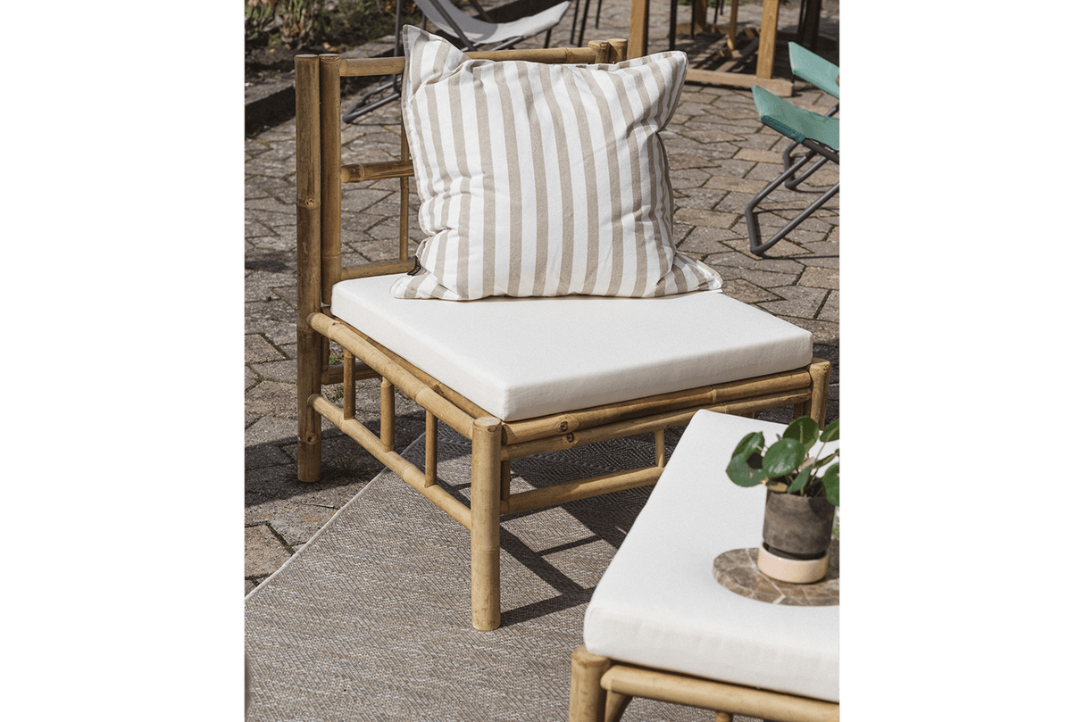 Beate bamboo lounge sofa - middle