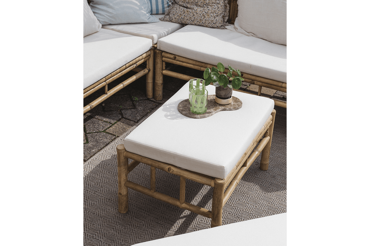 Beate bamboo pouf
