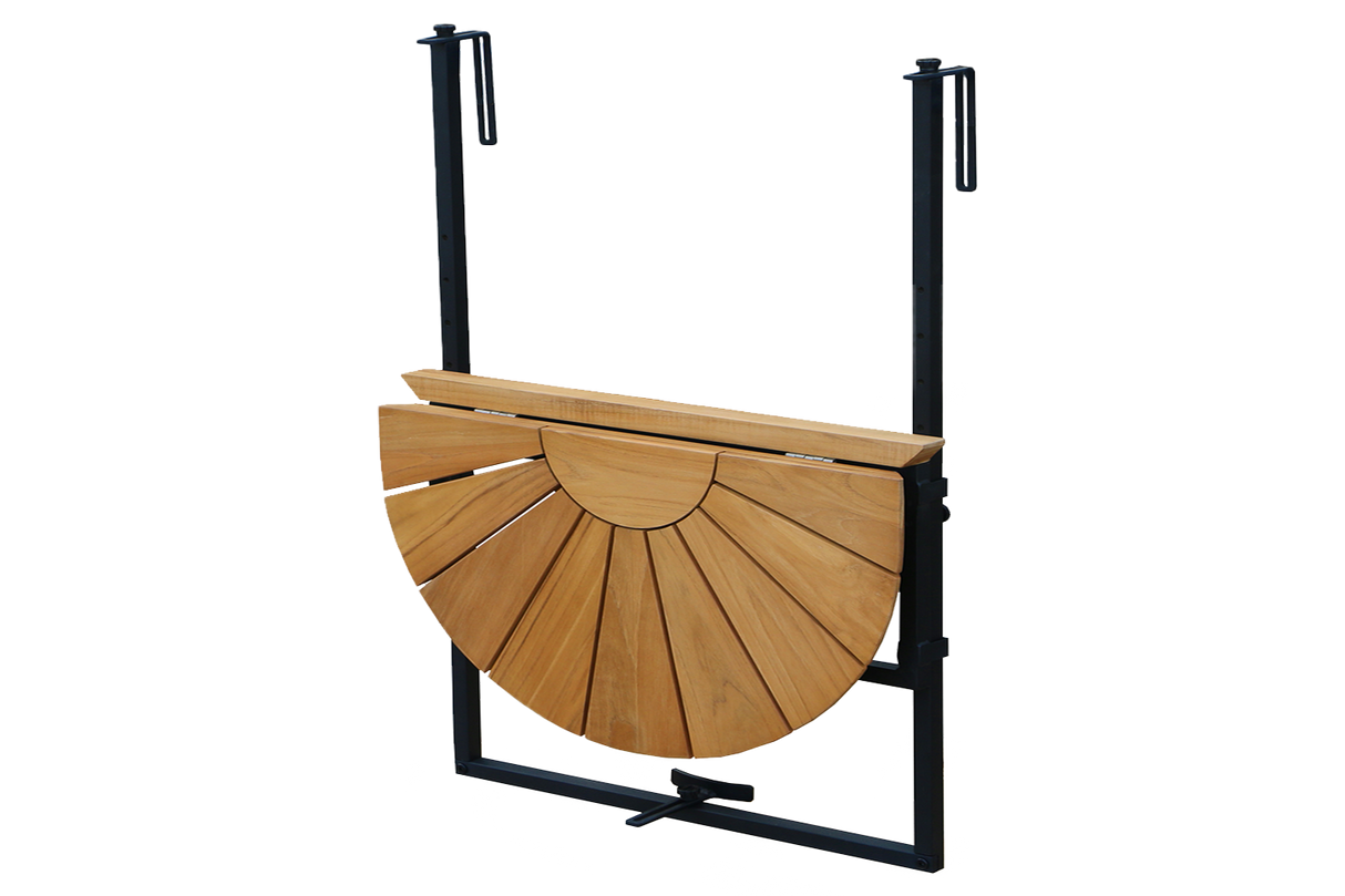 Galina teak hanging table 80 x 50 cm