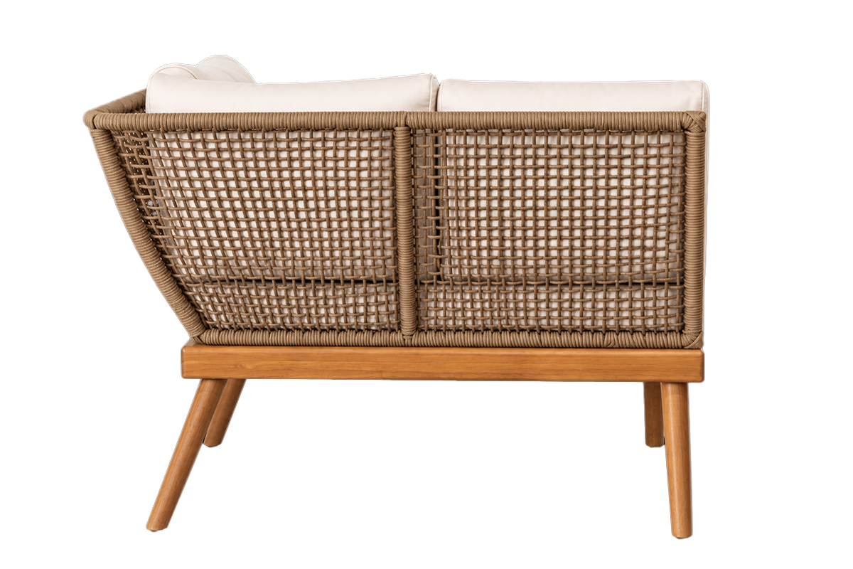 Regatta rope lounge sofa - right