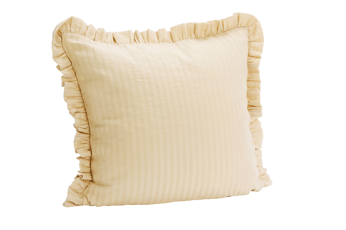 Ruffle cushion cover 50 x 50 cm