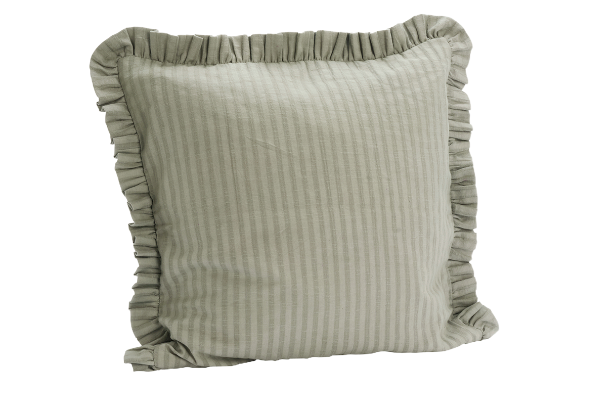 Ruffle cushion cover 50 x 50 cm