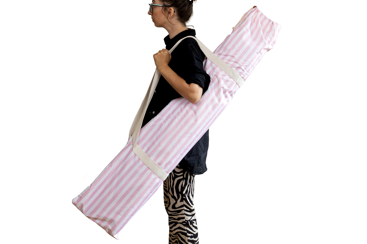 Sally double sided parasol with tilt Ø155 / Ø180 cm