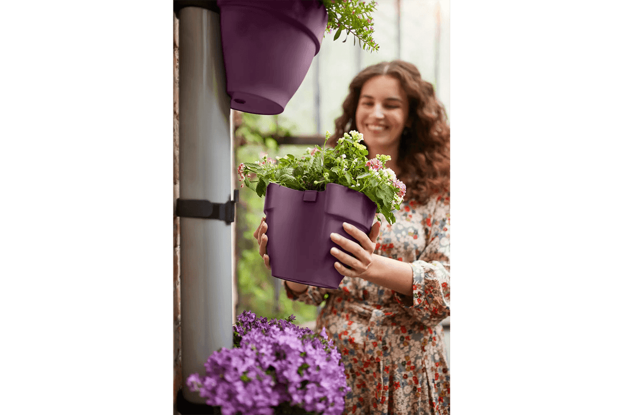 Vibia campana flowerpot for drainpipes