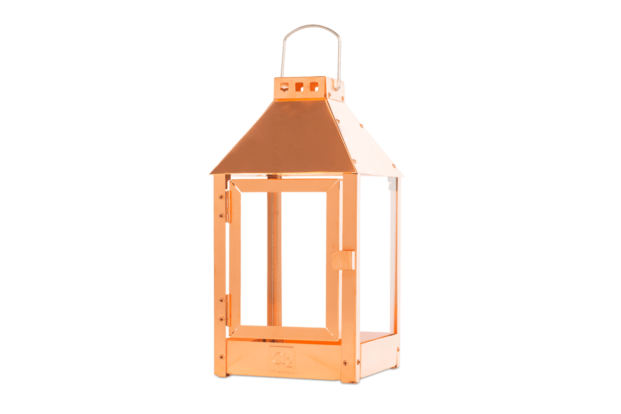 A2 living copper lantern 17 x 33,5 cm