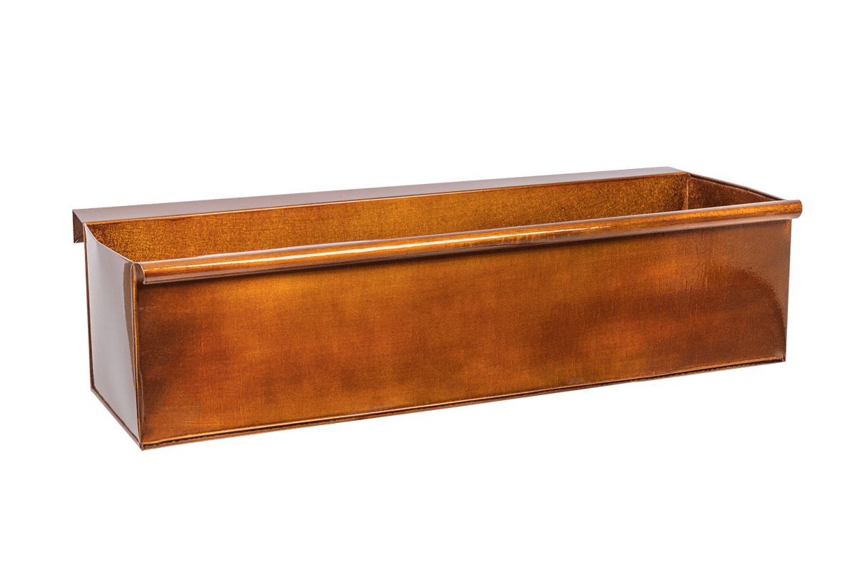 Esther copper balcony flower box 40 / 60 / 80 cm