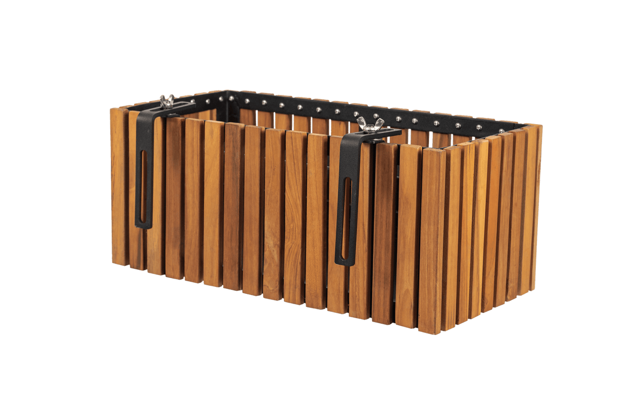 Molly teak balcony flower box 40 / 60 / 80 cm