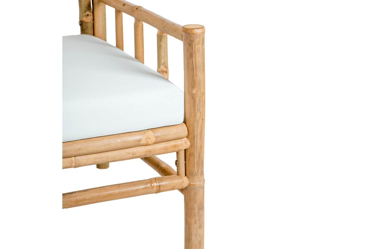 Beate bamboo lounge sofa - right