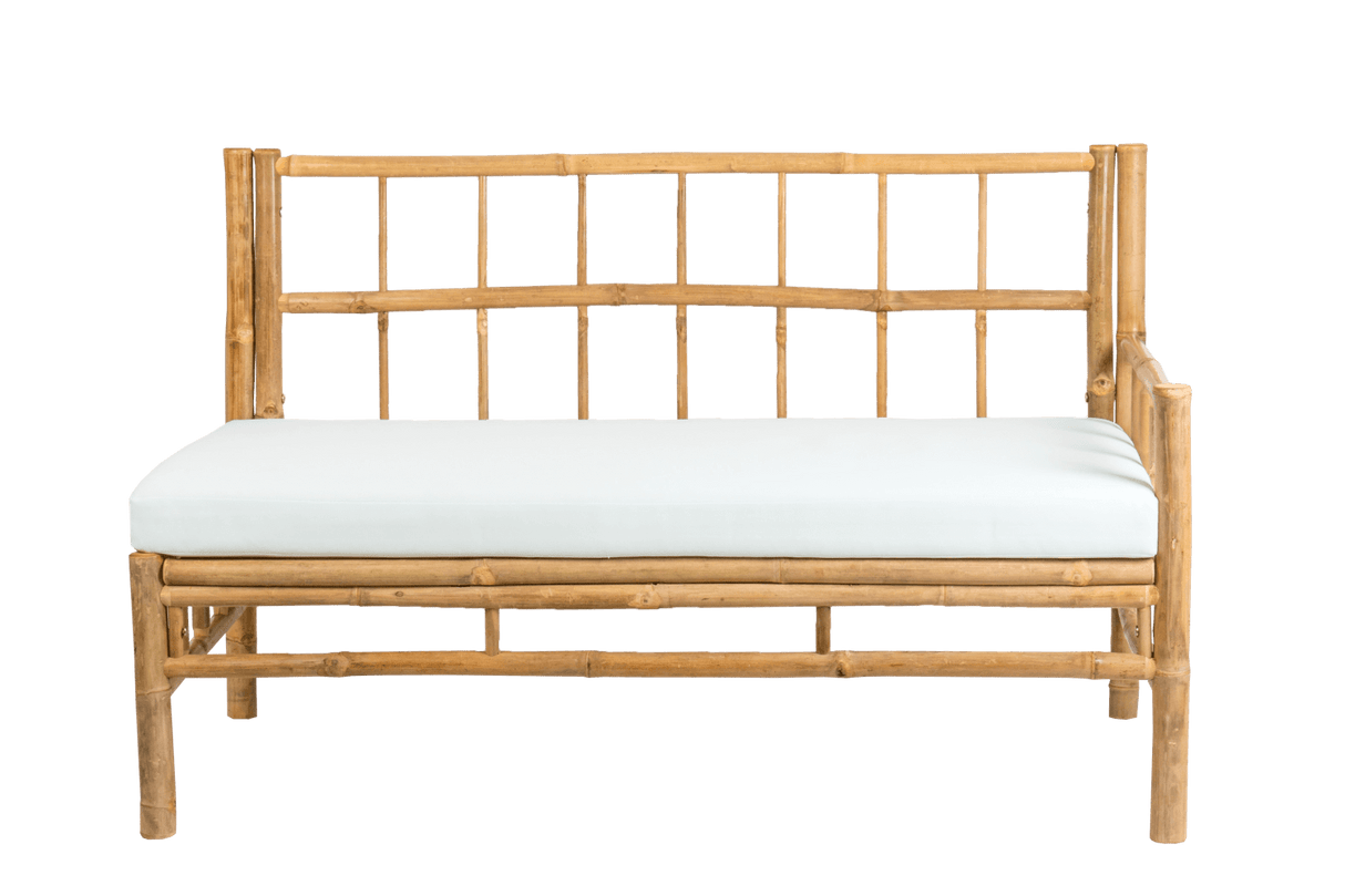 Beate bamboo lounge sofa - right
