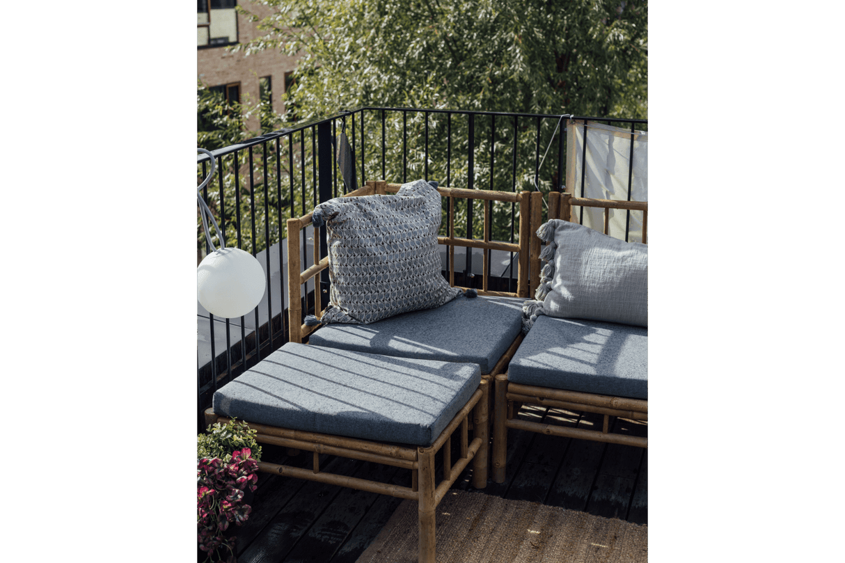 Beate bamboo pouf