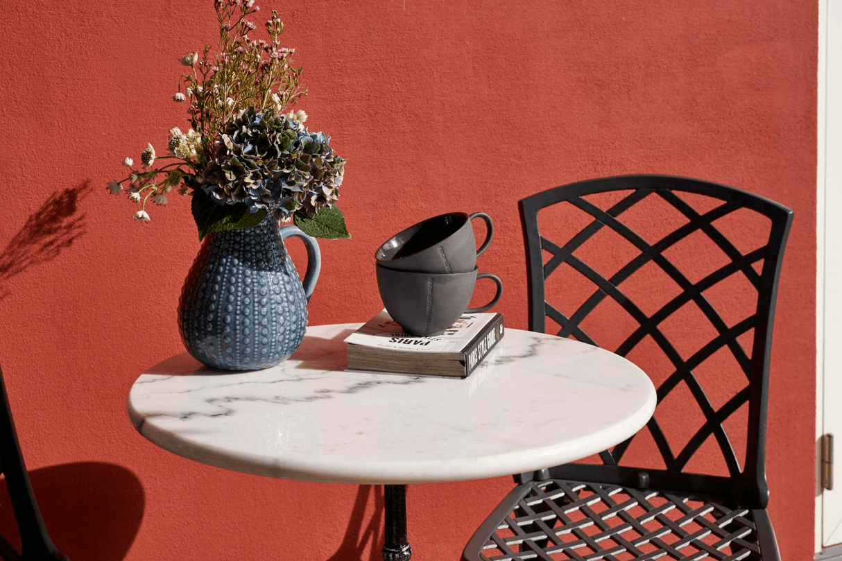 Loire marble cafe table Ø60 cm