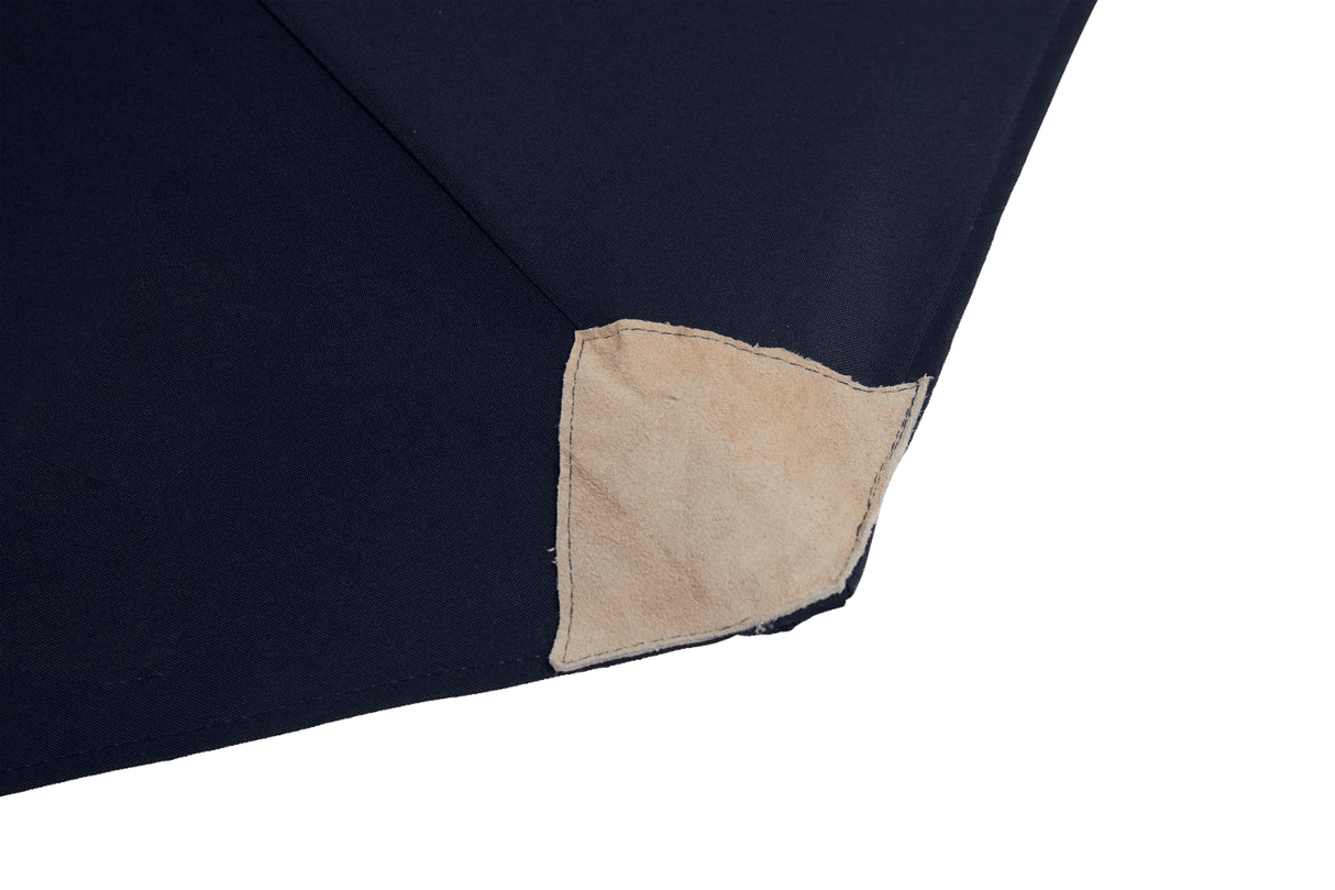 Trieste solid color parasol with tilt Ø250 cm