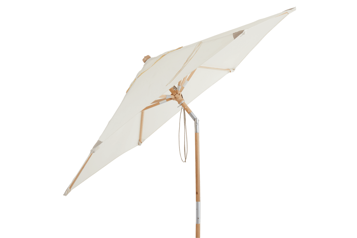 Trieste solid color parasol with tilt Ø250 cm