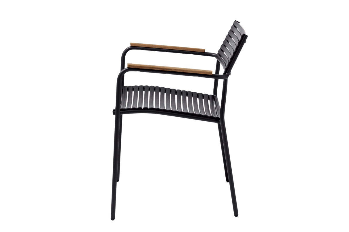 Mood air chair with armrest