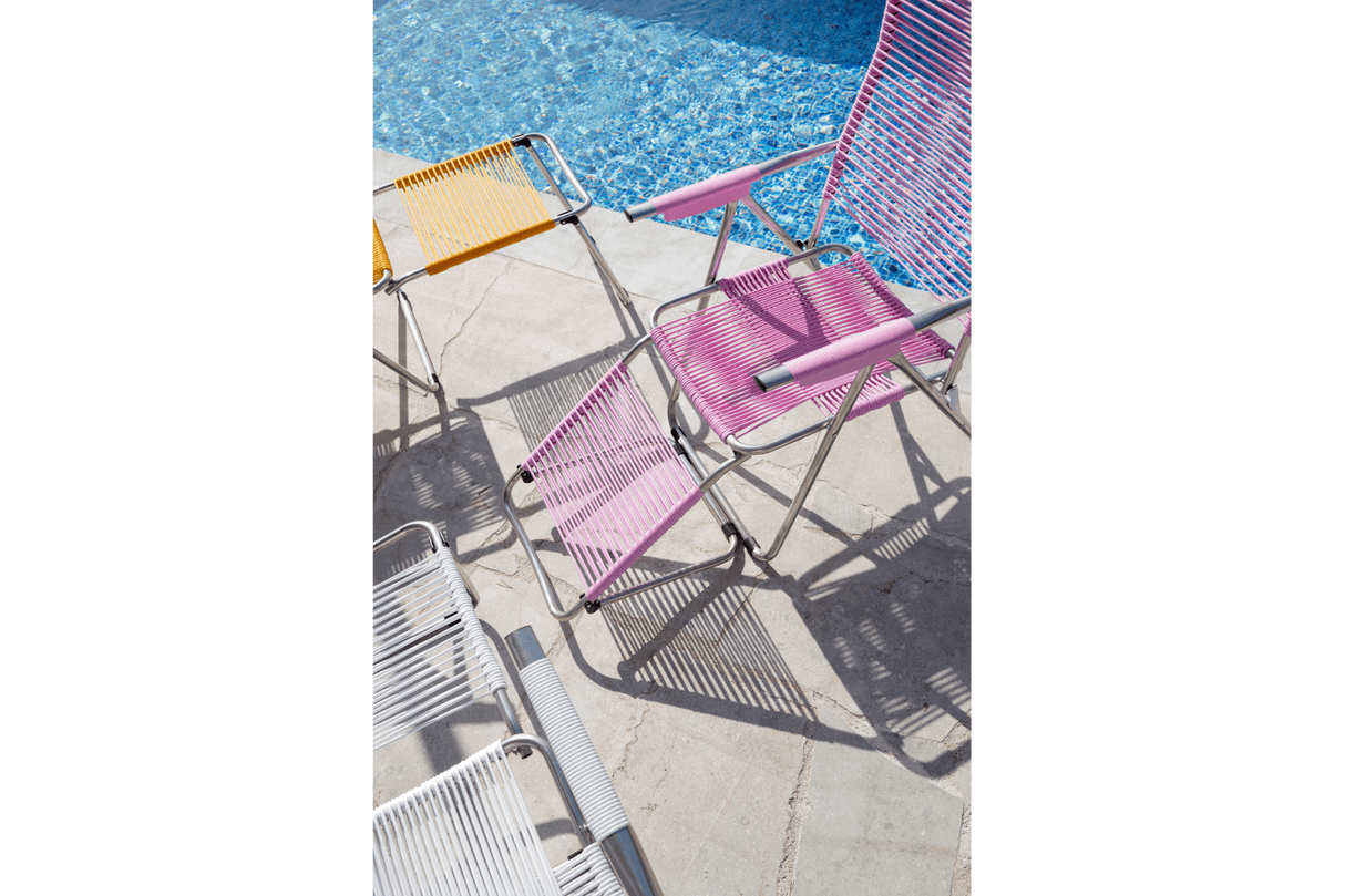 Spaghetti design deckchair