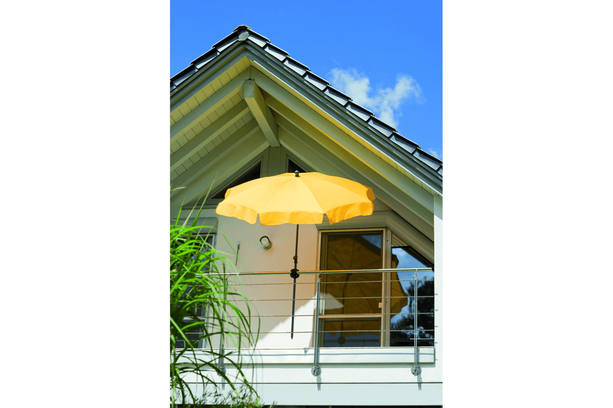 Foxi parasol bracket for round railings