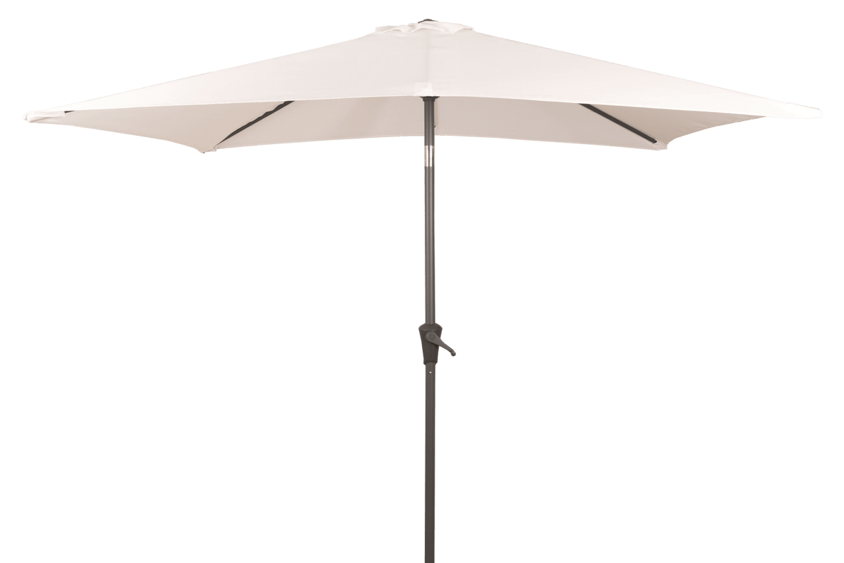 Frida rectangular parasol with hoist and tilt 140 x 220 cm