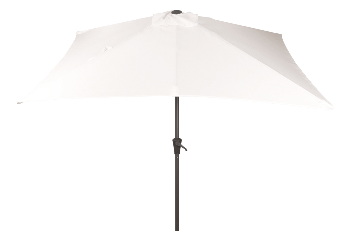 Frida rectangular parasol with hoist and tilt 140 x 220 cm