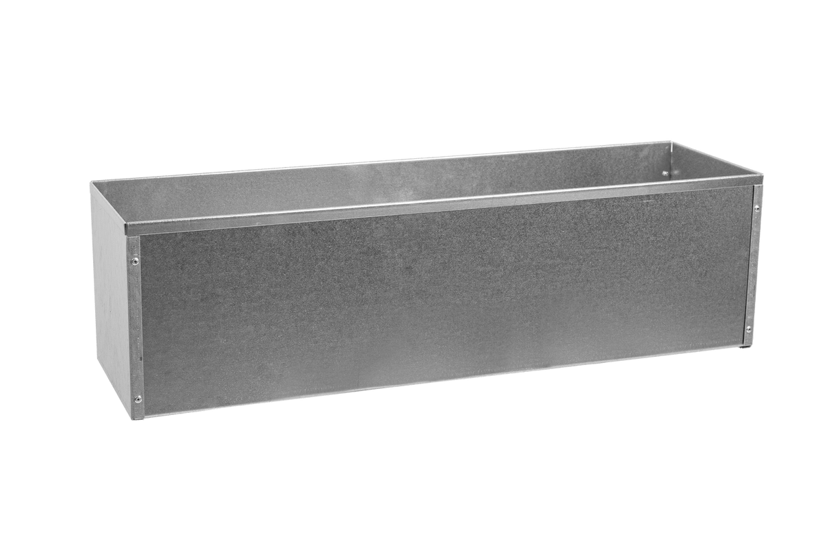 Liva galvanized iron balcony flower box 60 / 80 / 100 cm