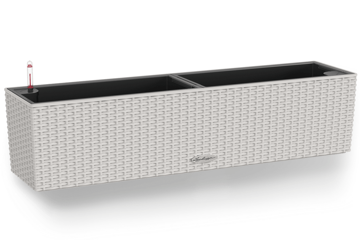 Cottage balcony flower box with self watering system 80 cm