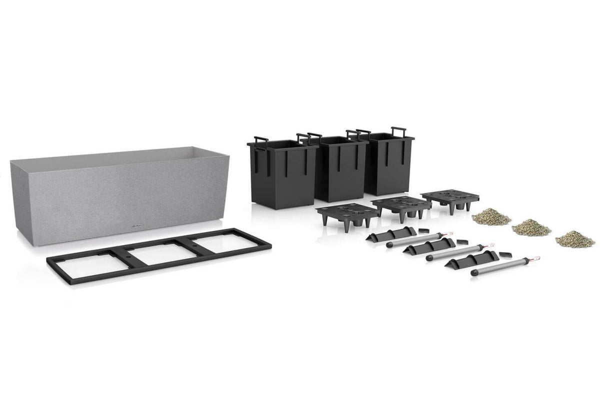 Trio stone planter 100 cm