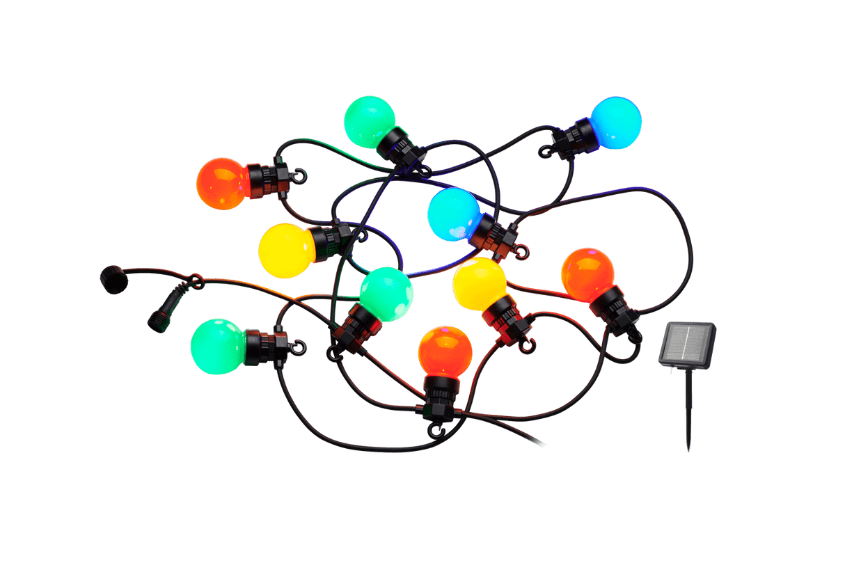 Lucas starter kit 10 coloured light bulbs