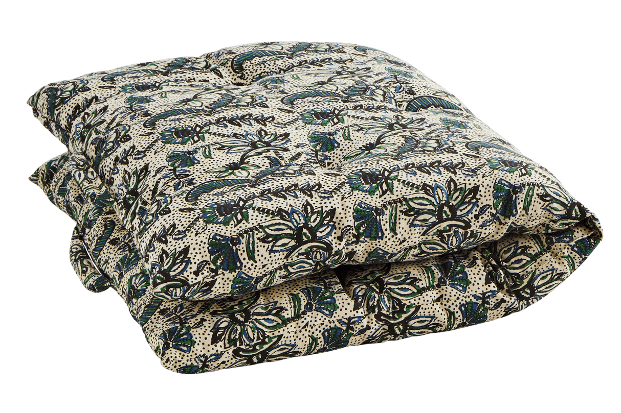 Ocean patterned mattress 60 x 100 cm