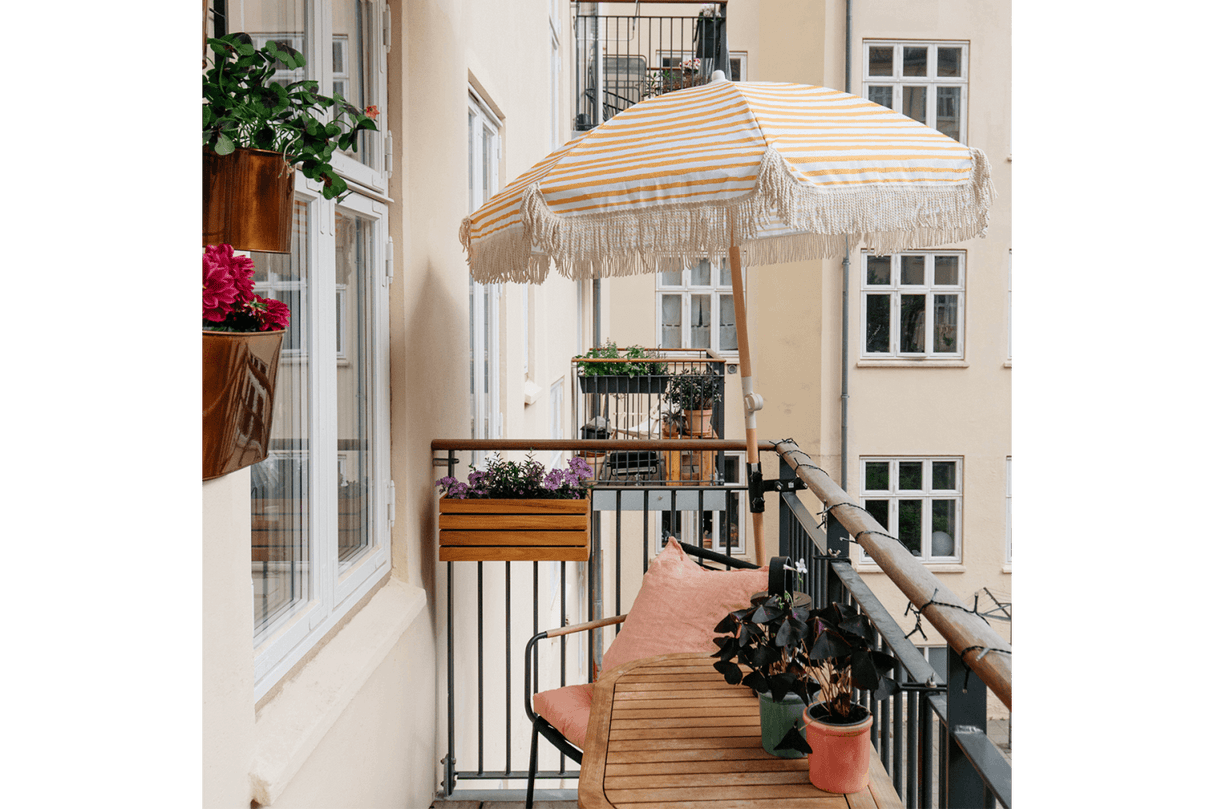 Maja teak balcony flower box 40 / 60 / 80 cm