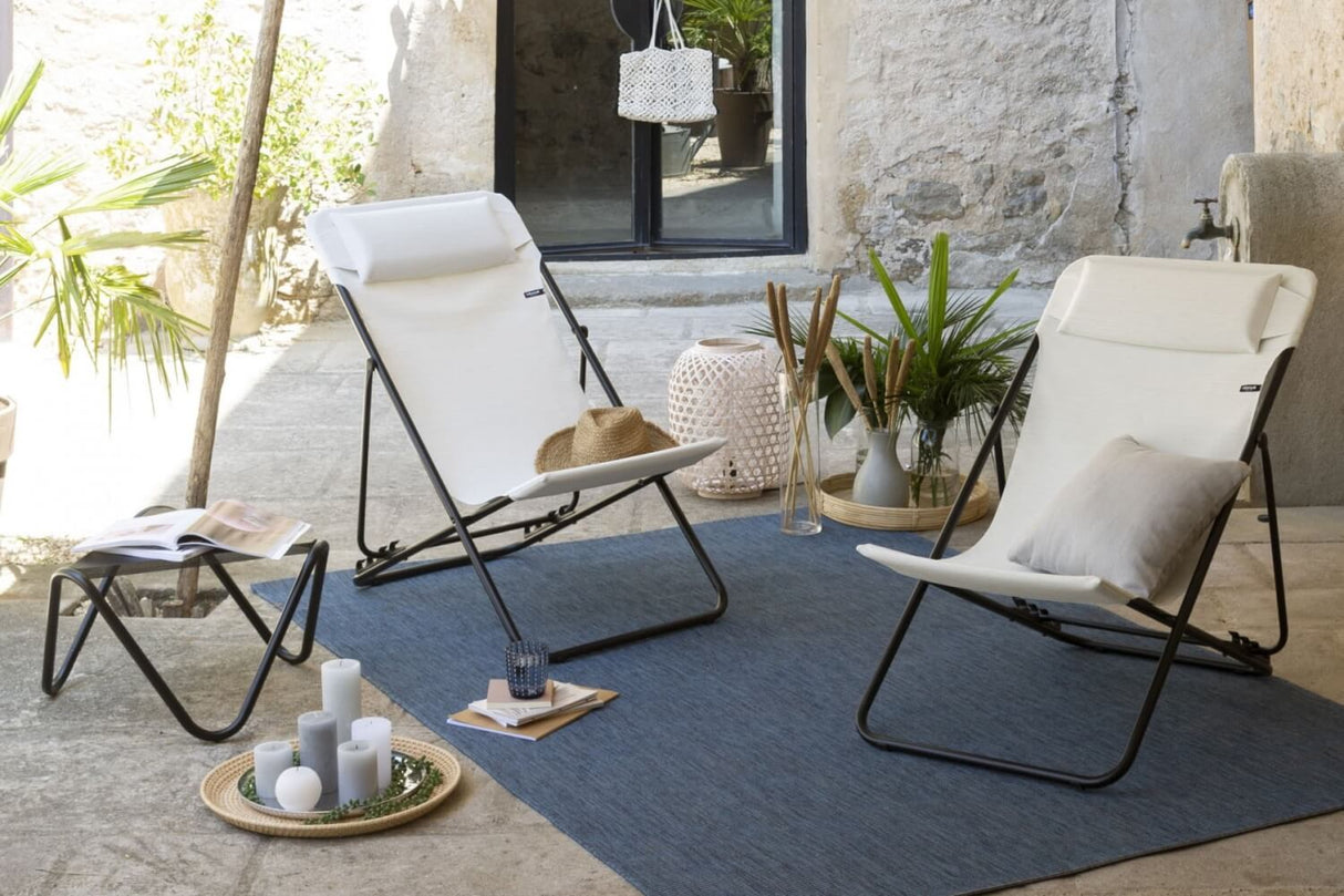 Maxi Transat Plus sun lounger with headrest