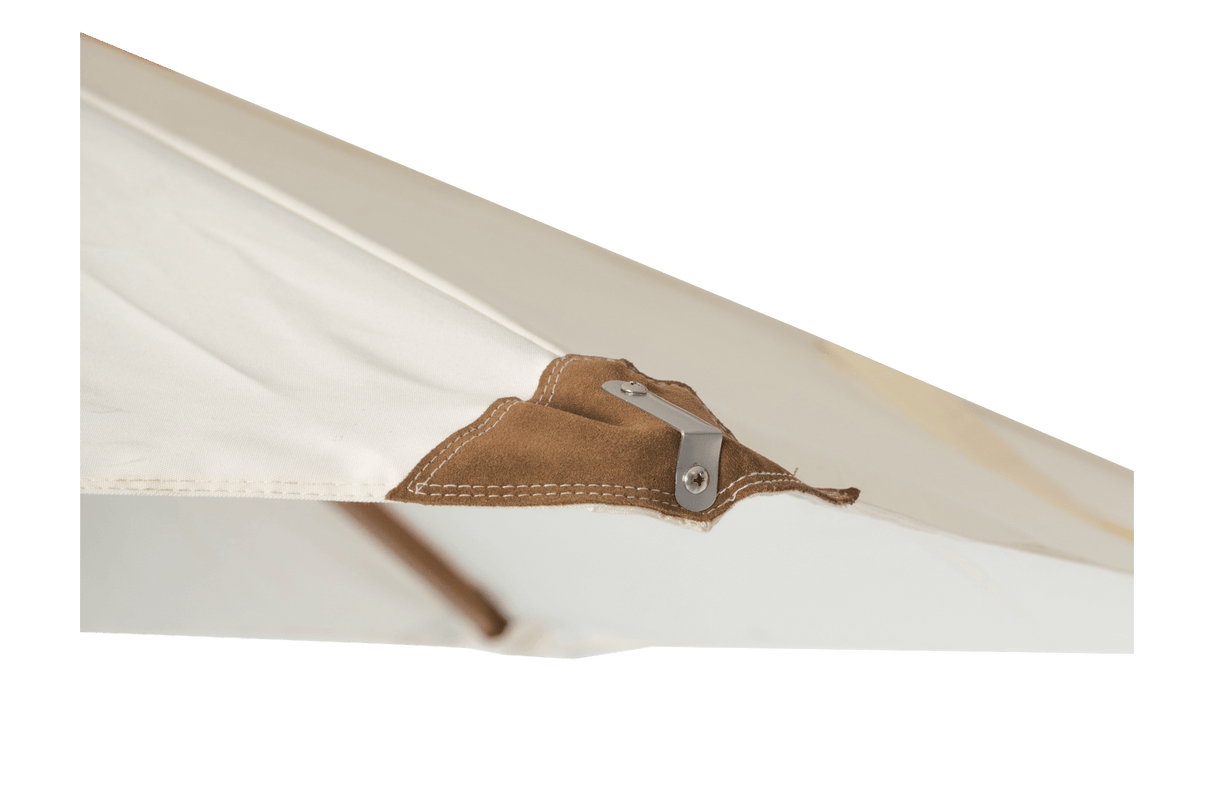 Parilla solid color parasol with tilt Ø200 cm