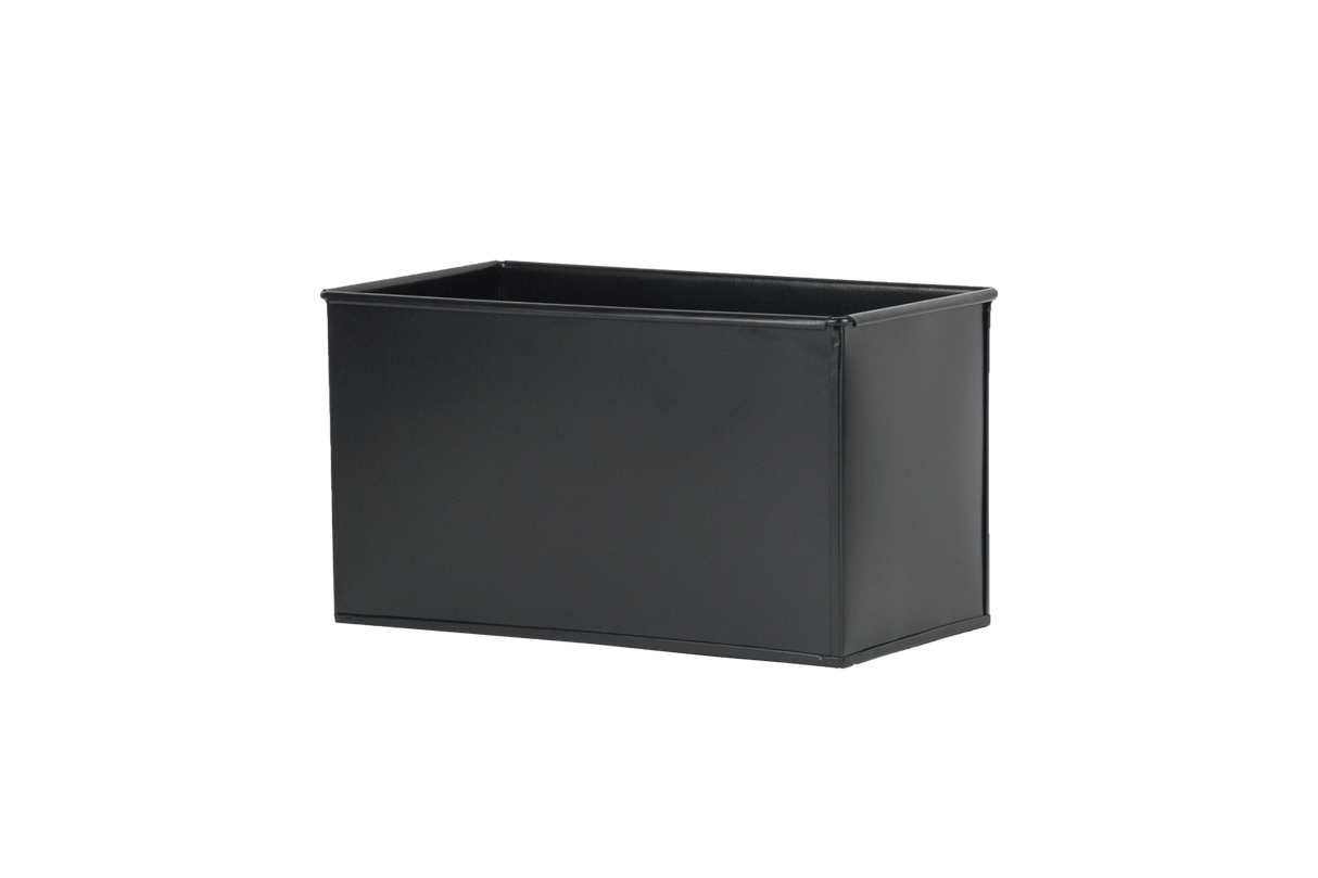 Rebekka plant box for grid 30 x 19 cm black