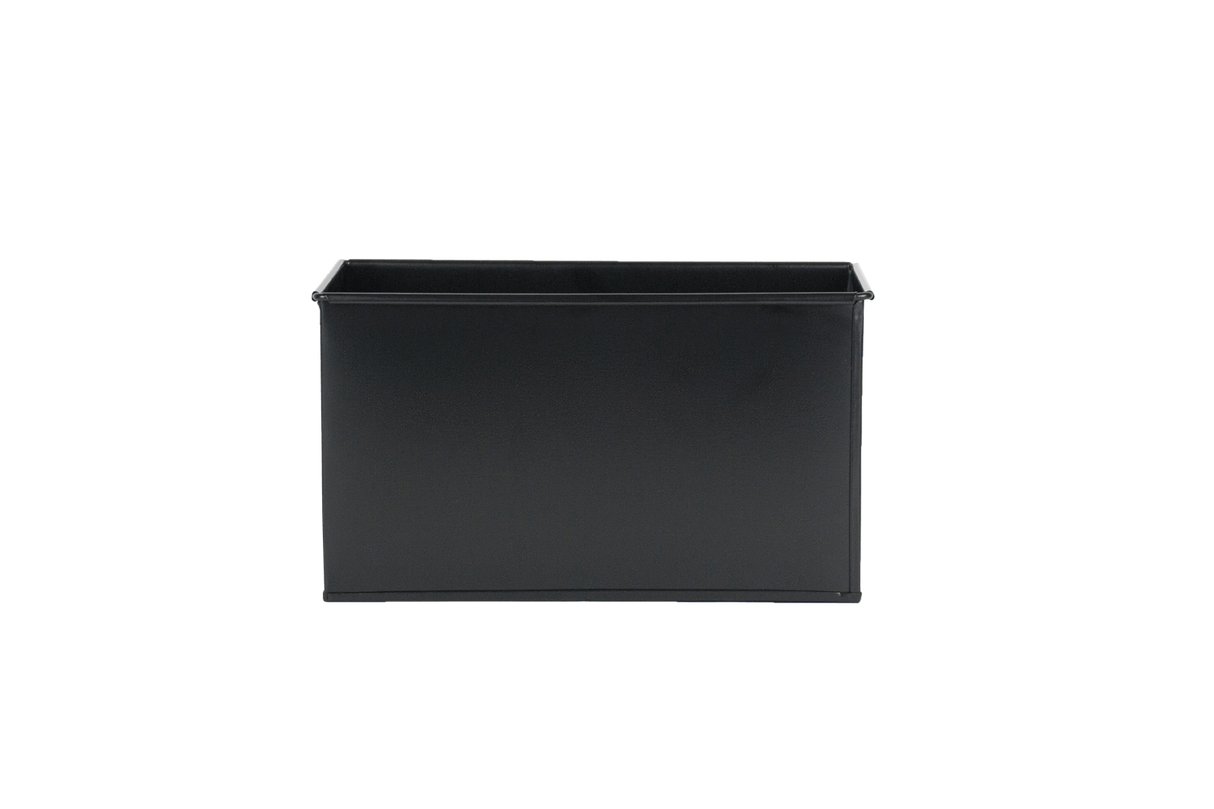 Rebekka plant box for grid 30 x 19 cm black