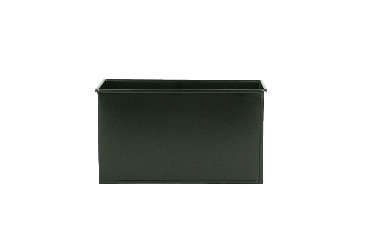 Rebekka green plant box for wall grid 30 x 19 cm