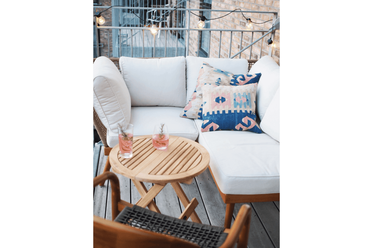 Regatta rope lounge sofa - right