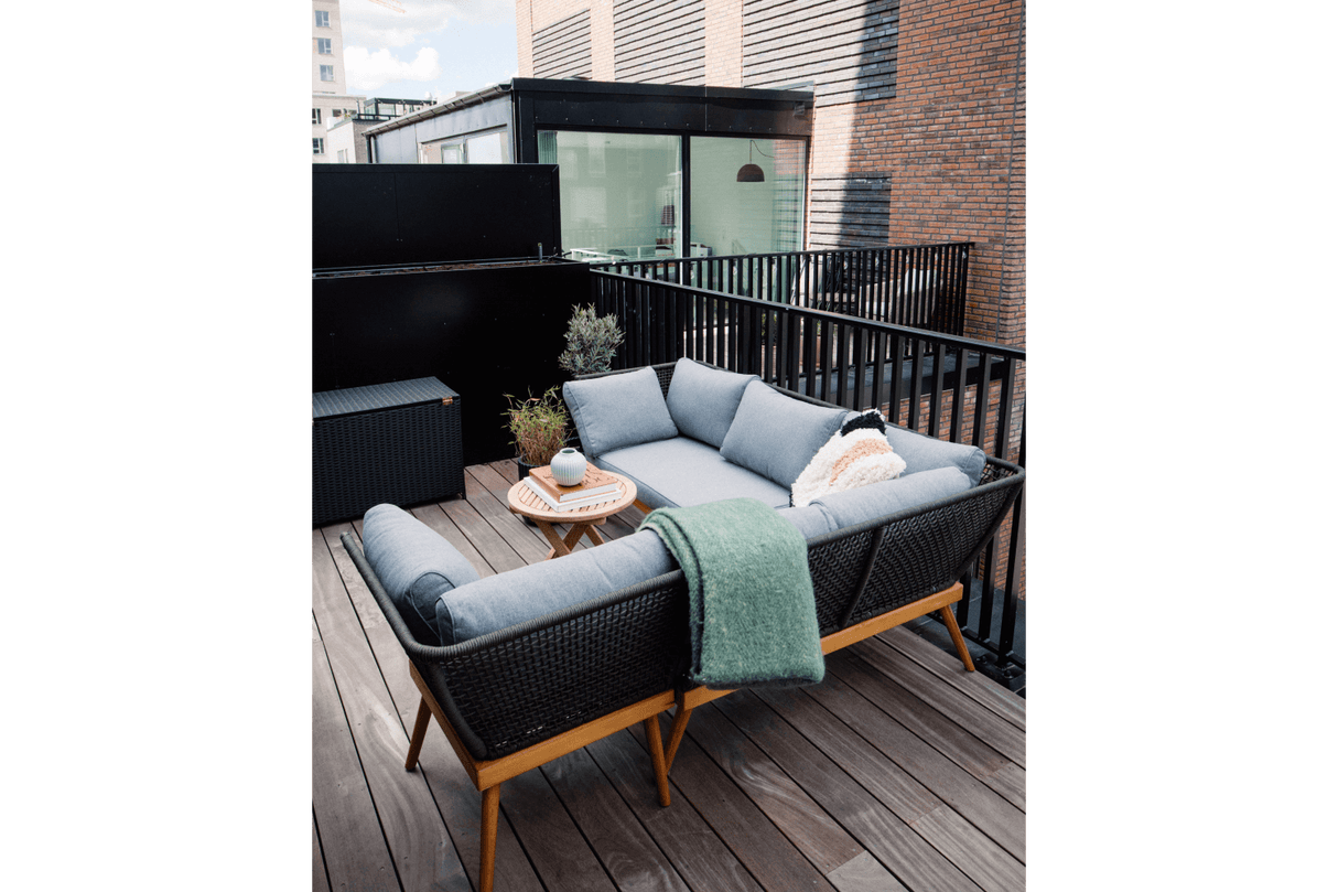 Regatta rope lounge sofa - right