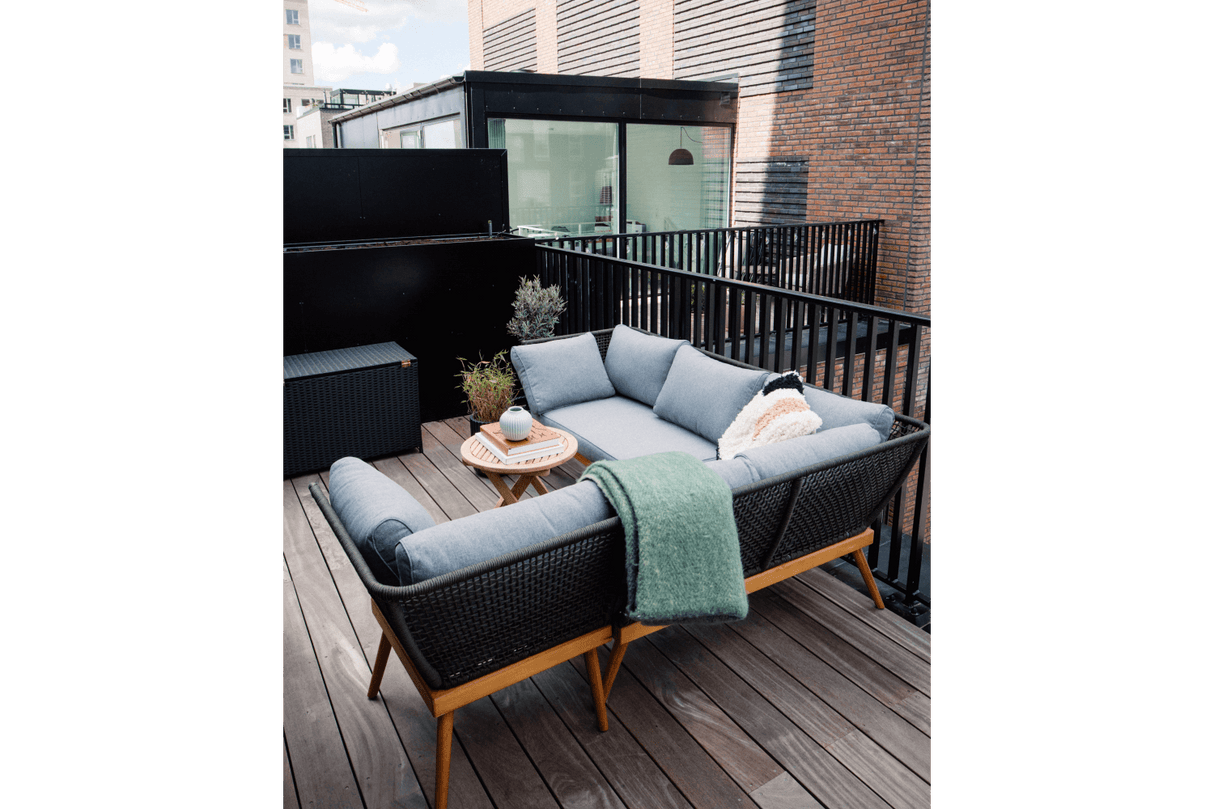 Regatta rope lounge sofa - right