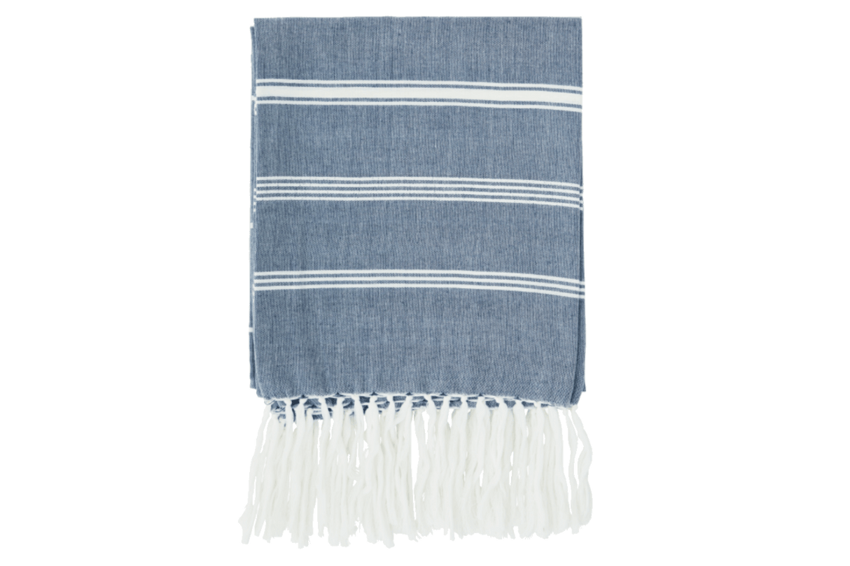 Striped beach towel