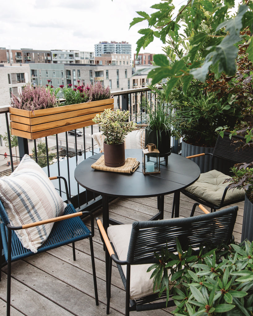 What is best practice, when planting on the balcony?
