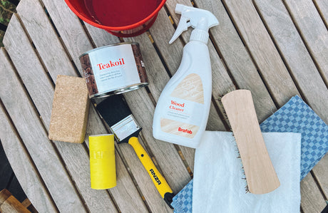 Spring Cleaning on the balcony? Get your teak furniture ready for spring