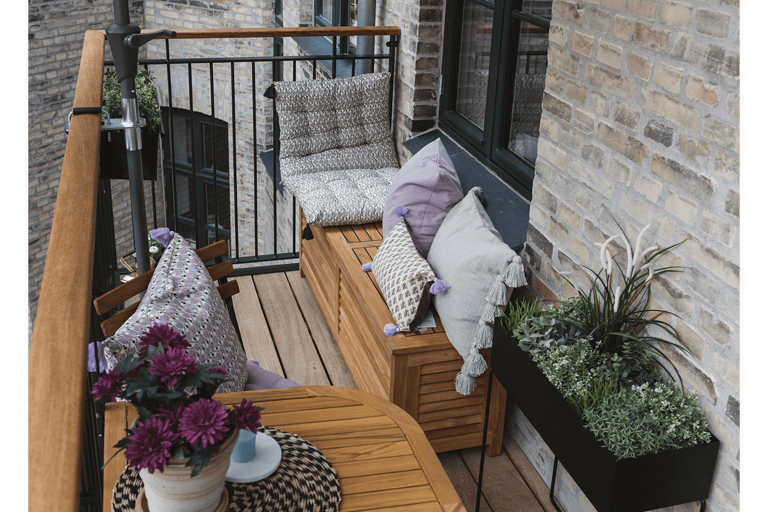 Agnes storage bench 145 cm Balcony Living Cph