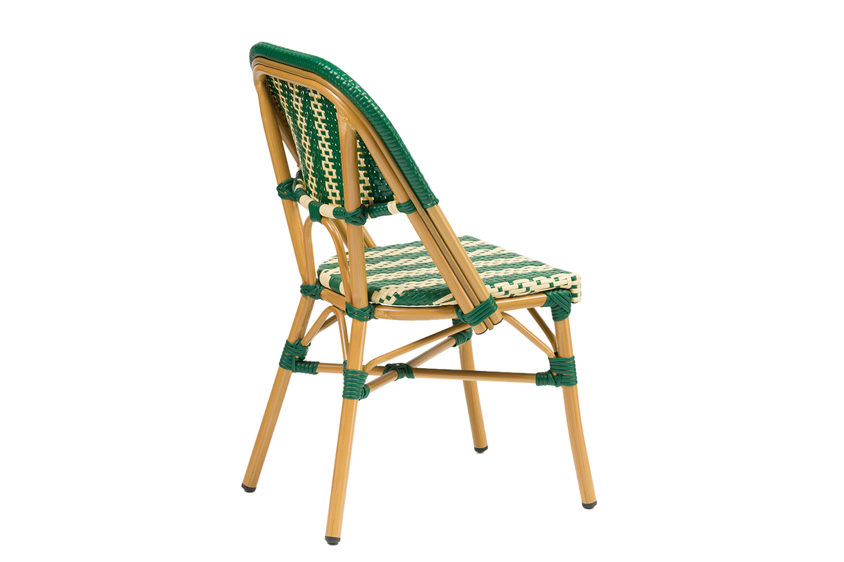 Eloise café chair in French weave