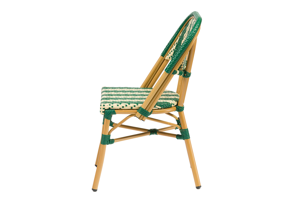 Eloise café chair in French weave