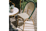 Estelle café chair in French weave